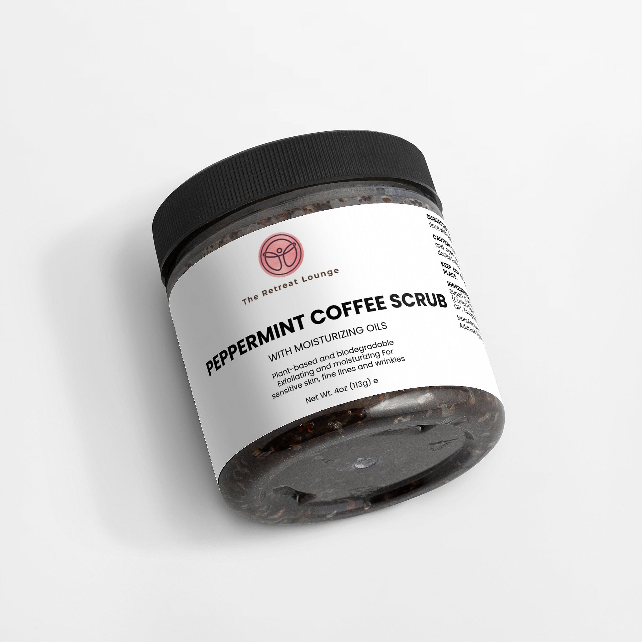 Peppermint Coffee Scrub
