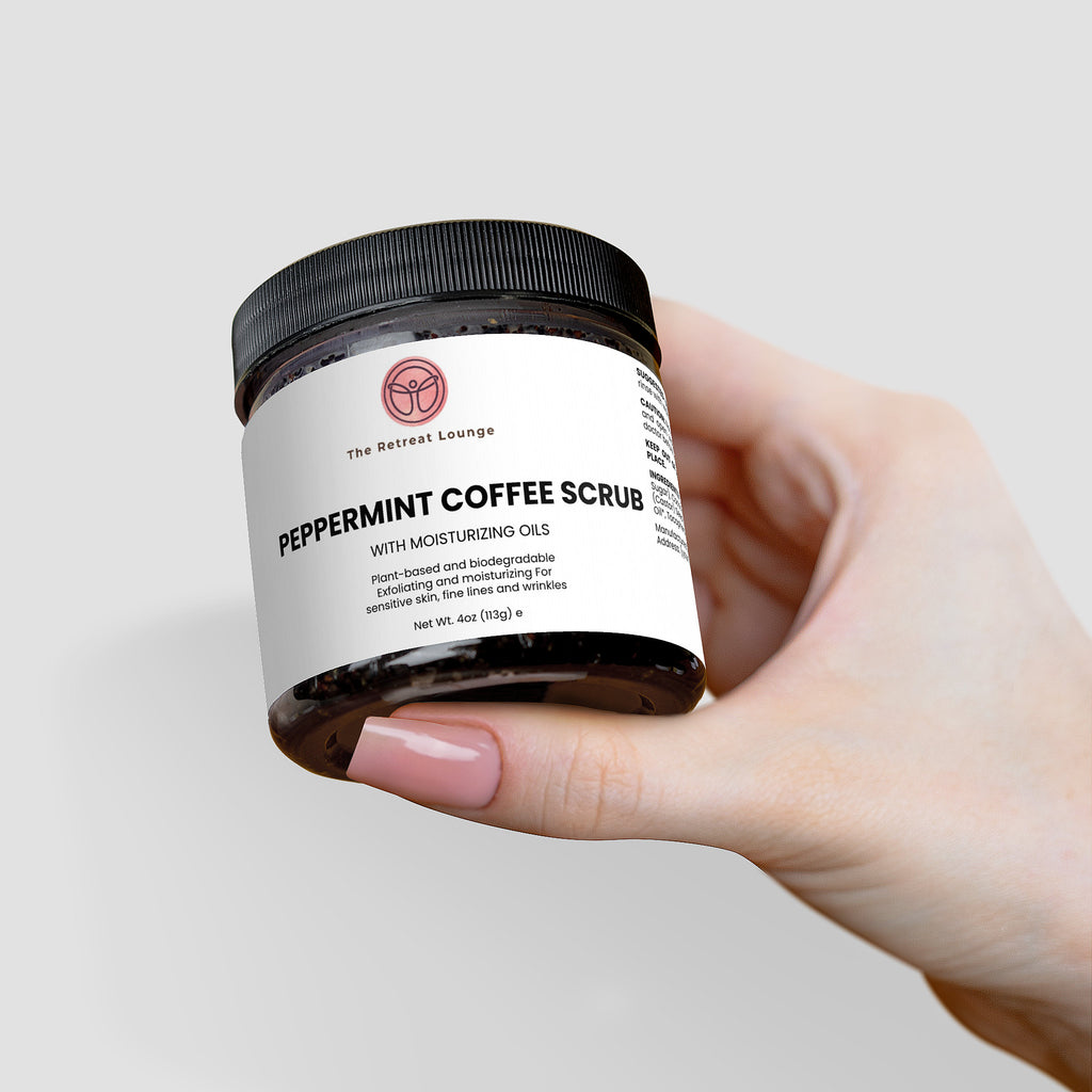 Peppermint Coffee Scrub