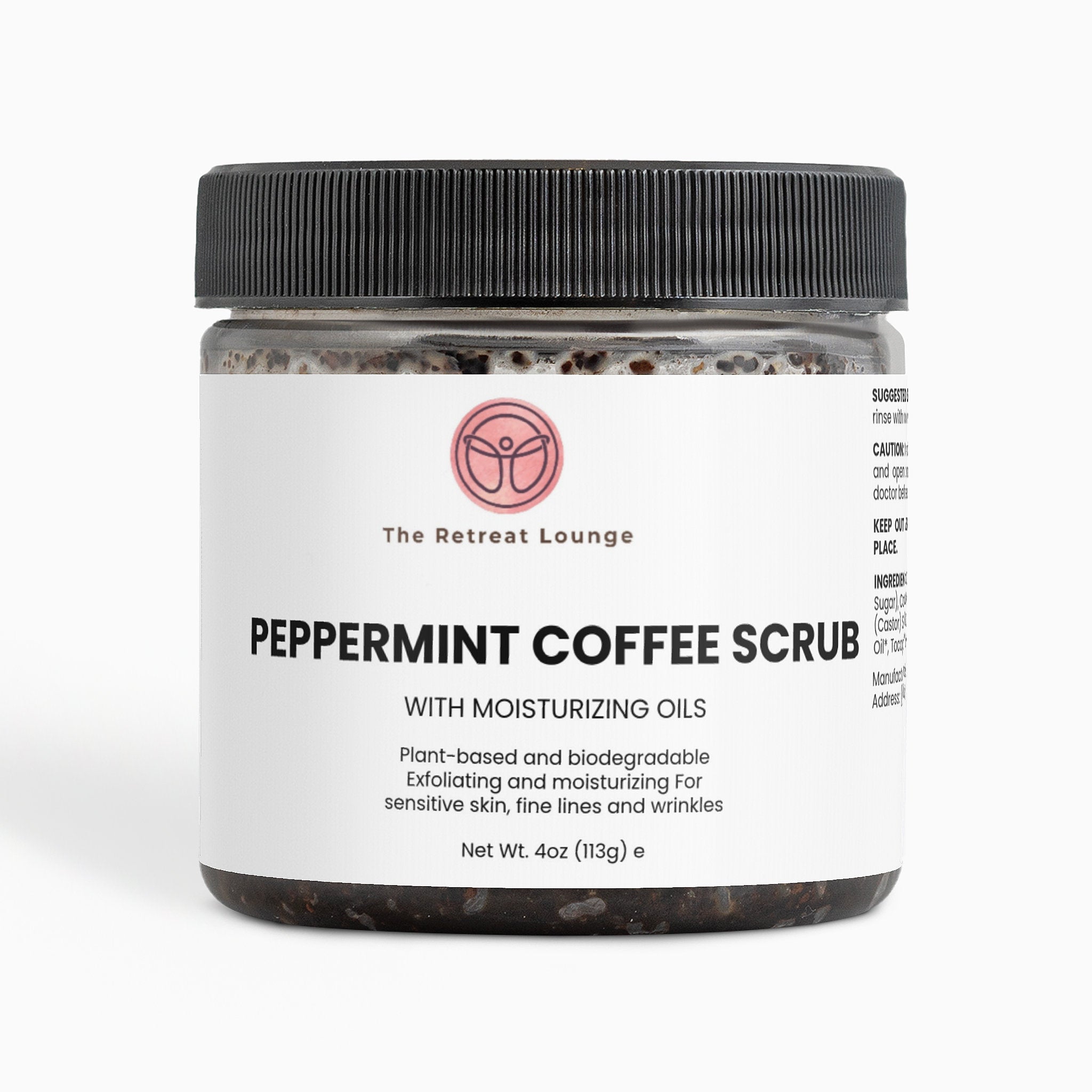 Peppermint Coffee Scrub