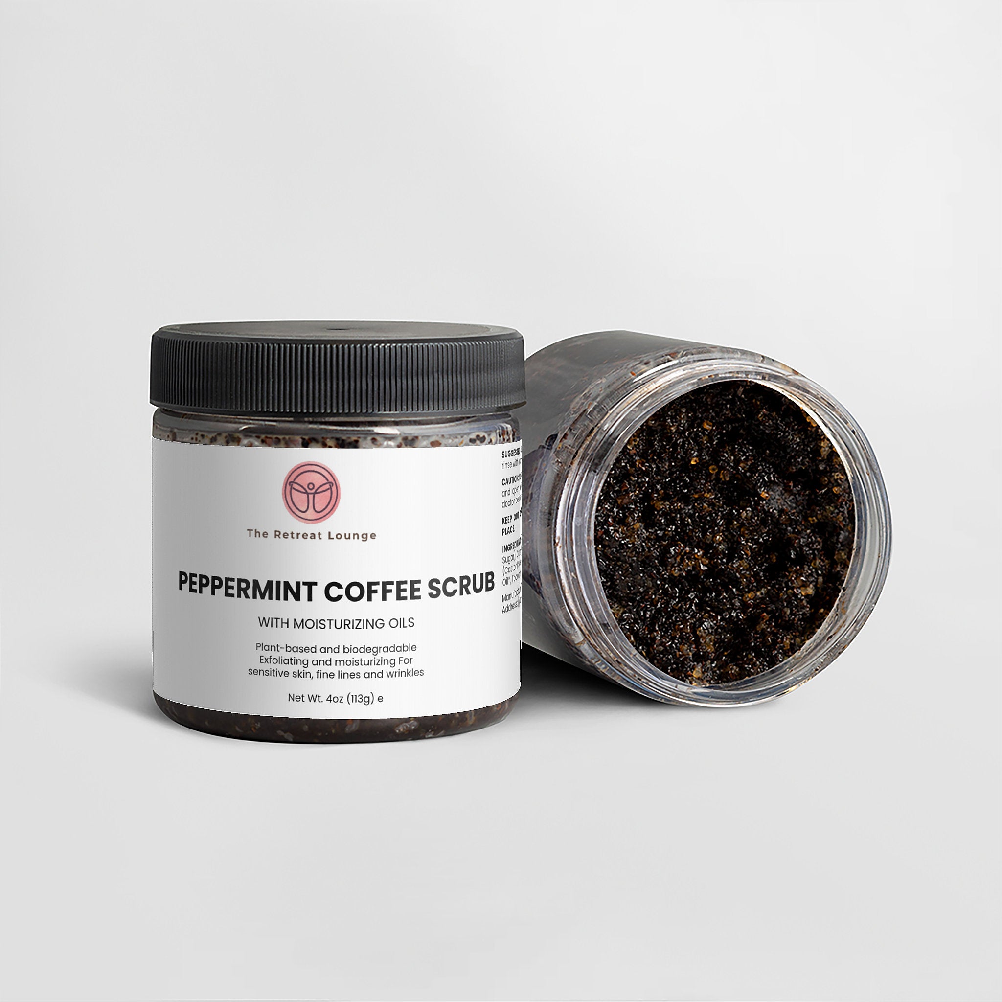 Peppermint Coffee Scrub
