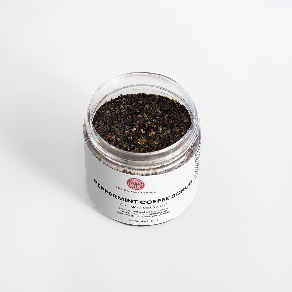 Peppermint Coffee Scrub