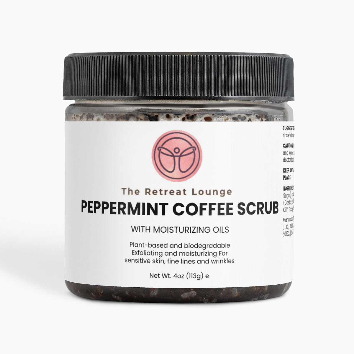 Peppermint Coffee Scrub